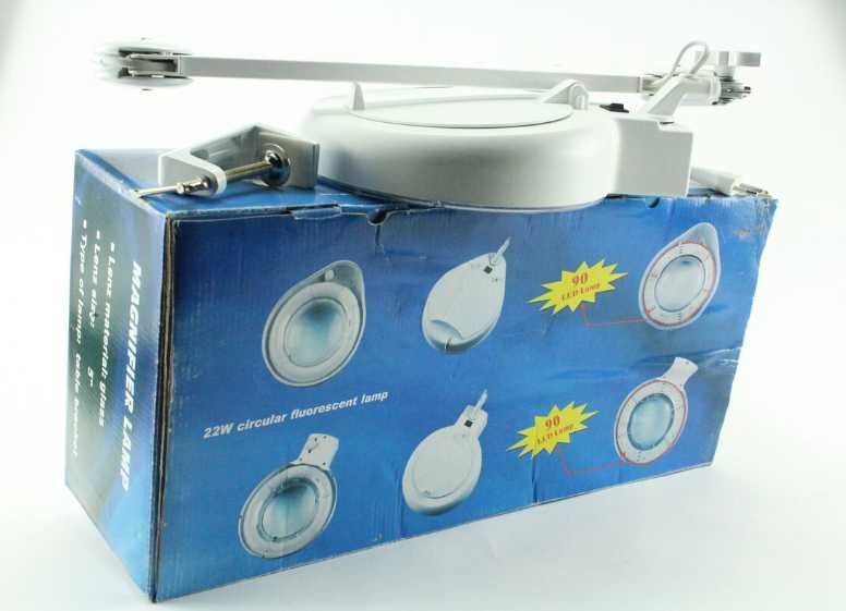 Lampa 90 LED Lupa szkło powiększające 3 diopter LU8606