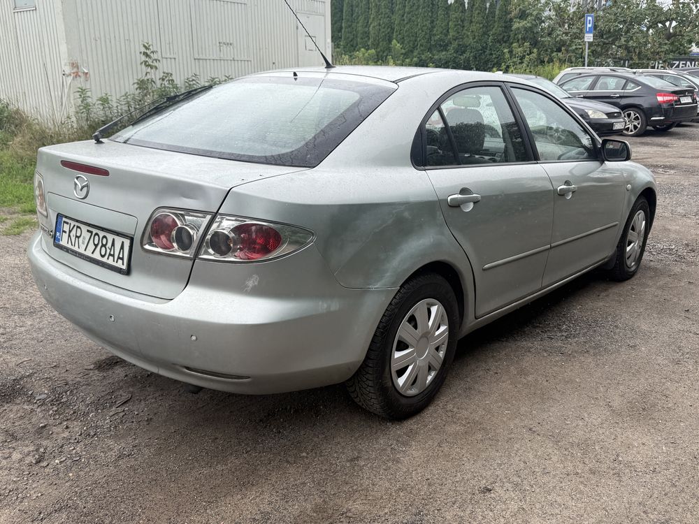Mazda 6 2003r 1.8 benzyna klima elektryka niski przebieg