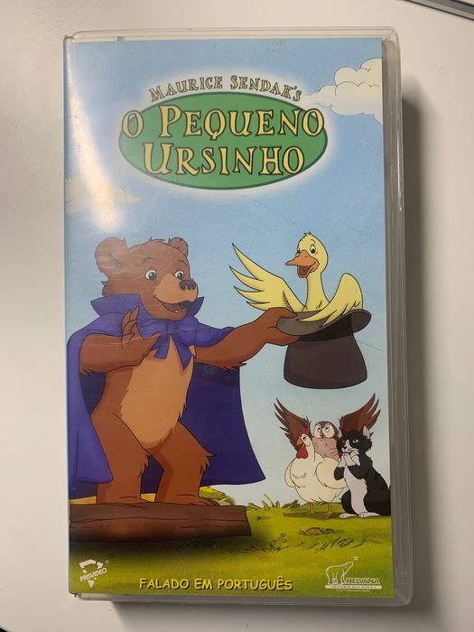 Cassete de vídeo VHS O PEQUENO URSINHO de Maurice Sendak