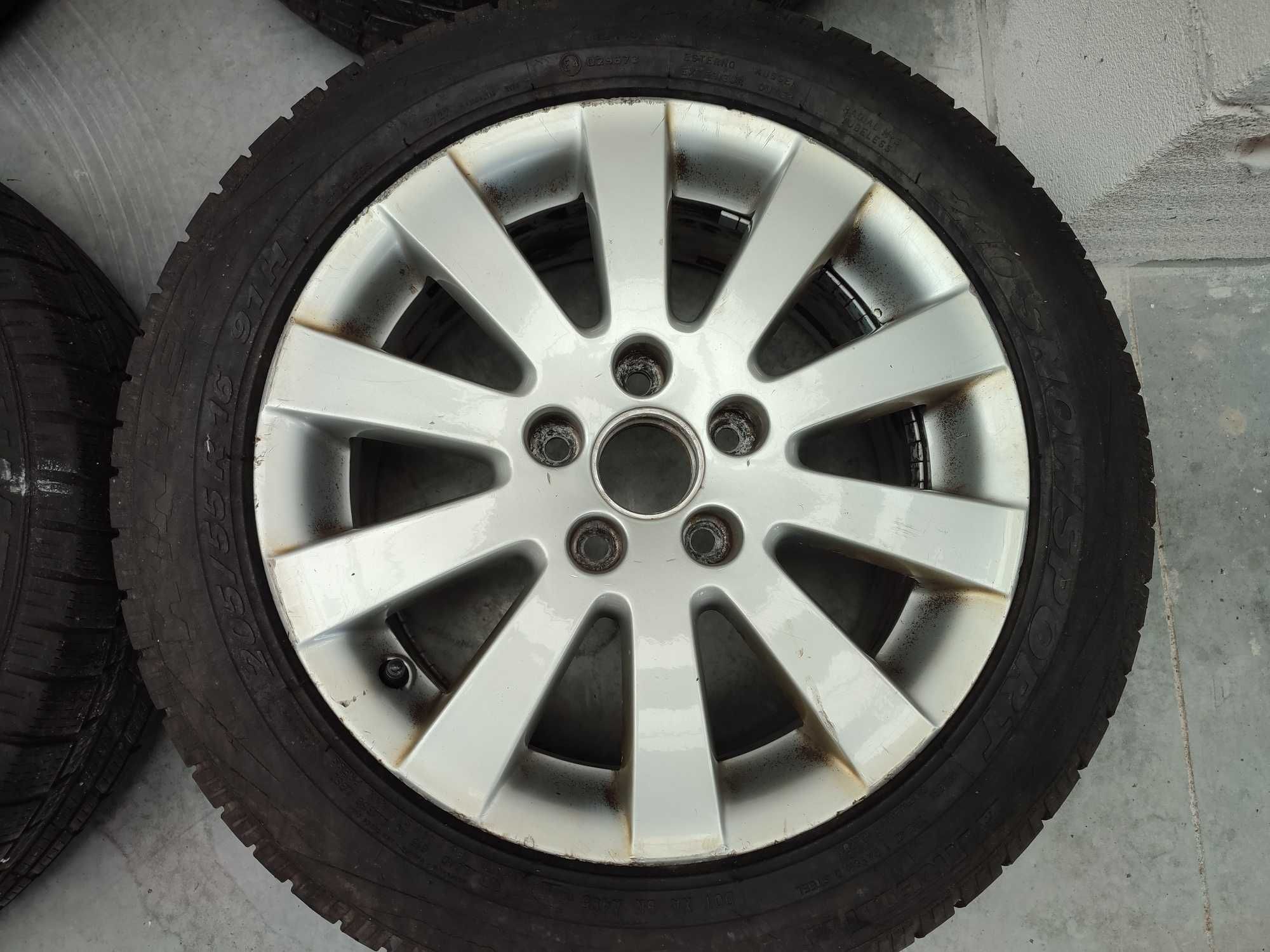 Koła alufelgi z oponami Pirelli do VW Passat 16"