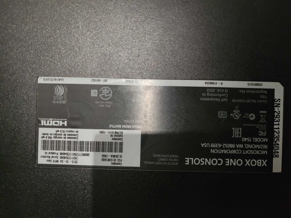 Ігрова приставка Microsoft Xbox One