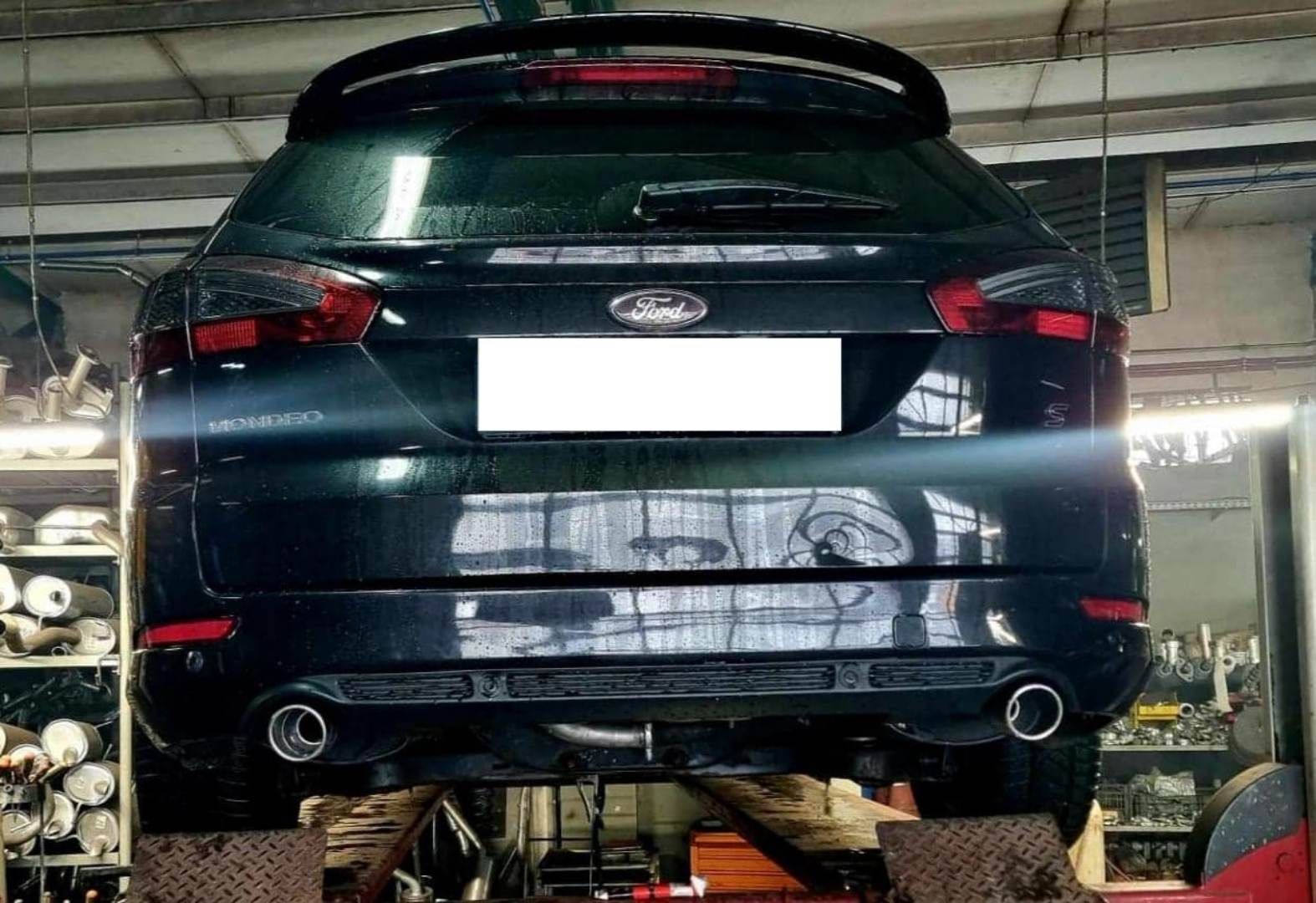 Tłumik tłumiki końcowe Ford Mondeo Mk 4 S-Max Volvo 2.5 Turbo