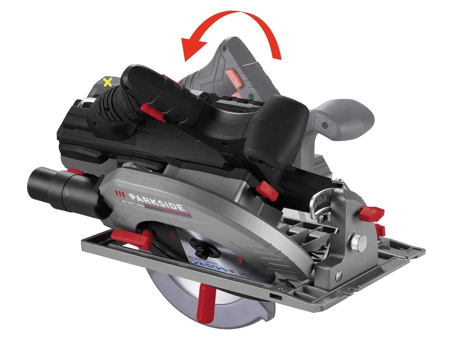 PARKSIDE PERFORMANCE® Akumulatorowa ręczna piła tarczowa 40 V, PPHKSA