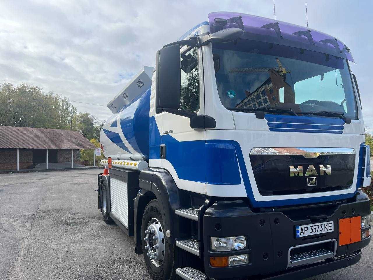 Бензовоз паливозаправник автоцистерна MAN + AdBlue