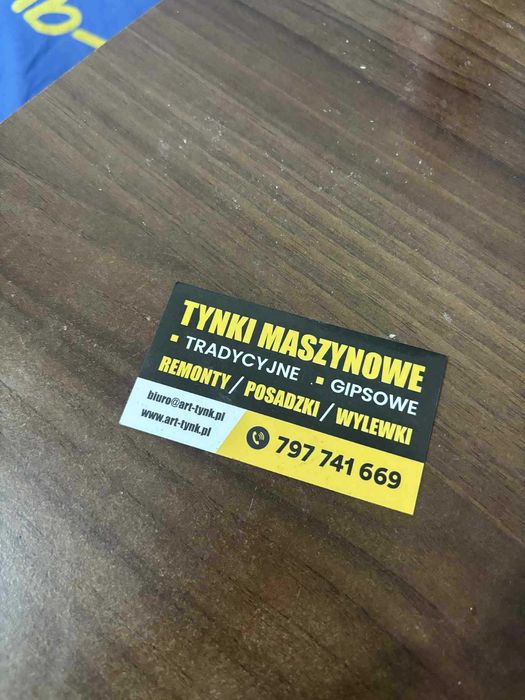 wykonam tynki maszynowe i wylewki