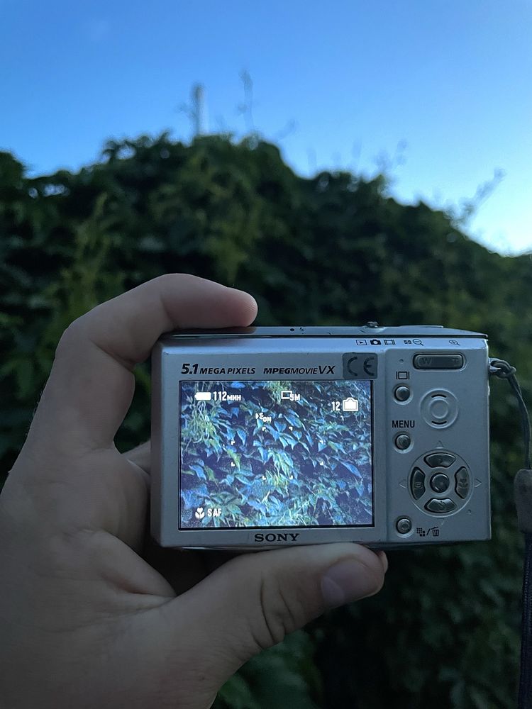 sony cybershot dsc-t5 цифровий фотоапарат