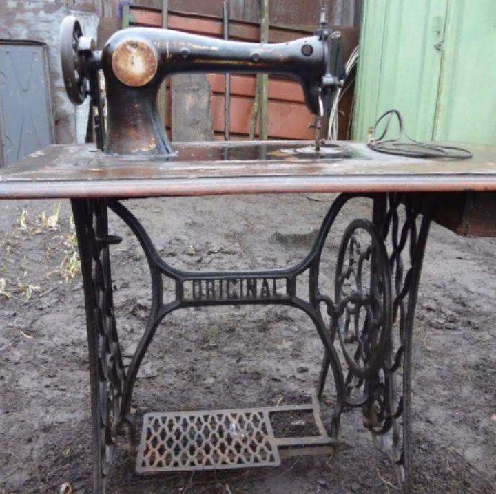 Швейная машинка Kohler + станина  (производство 1900-1914г, Германия)