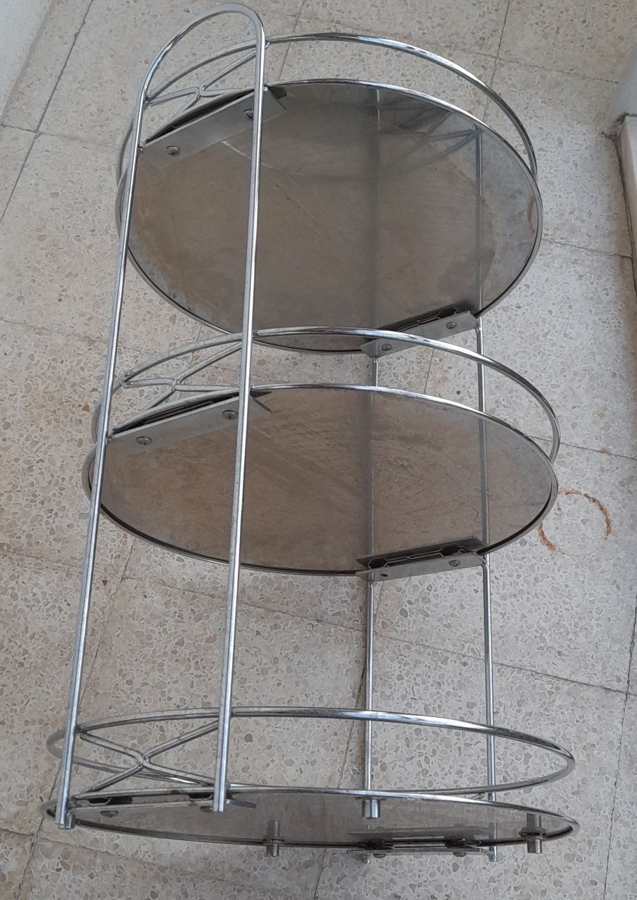 Mesa inox bar utilitária