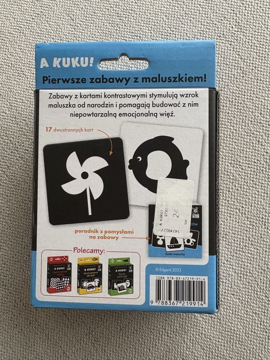 Karty kontrastowe dla noworodka