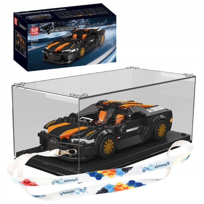 Klocki auto sportowe chiron supercar 386 el. mould king 27055