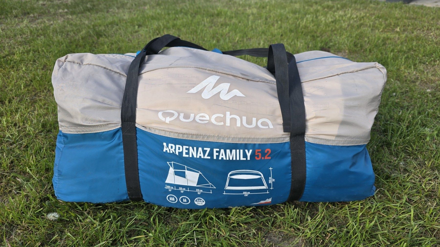 Namiot 5 os Quechua Arpenaz Family 5.2