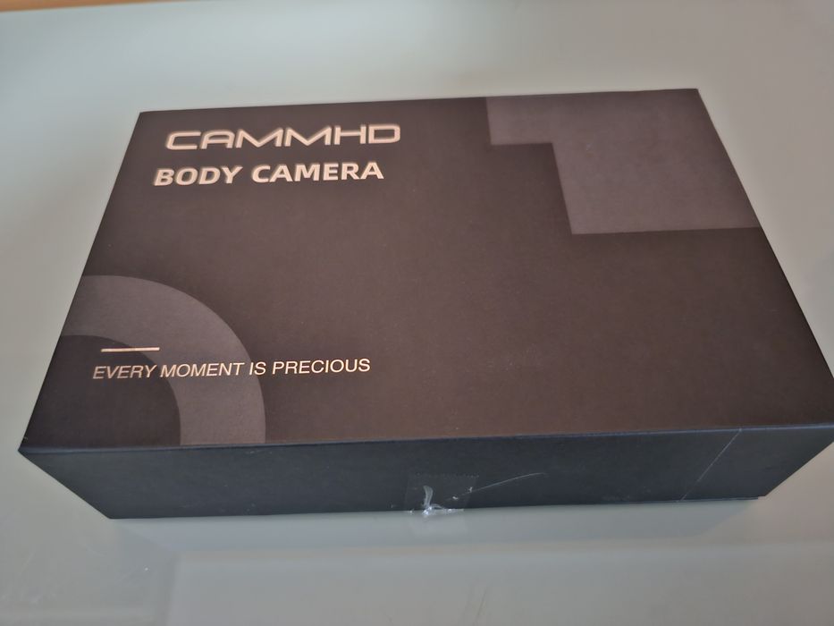 Câmera corporal CAMMHD C8 2K/1296P, registo de vídeo de 11-12 horas, c