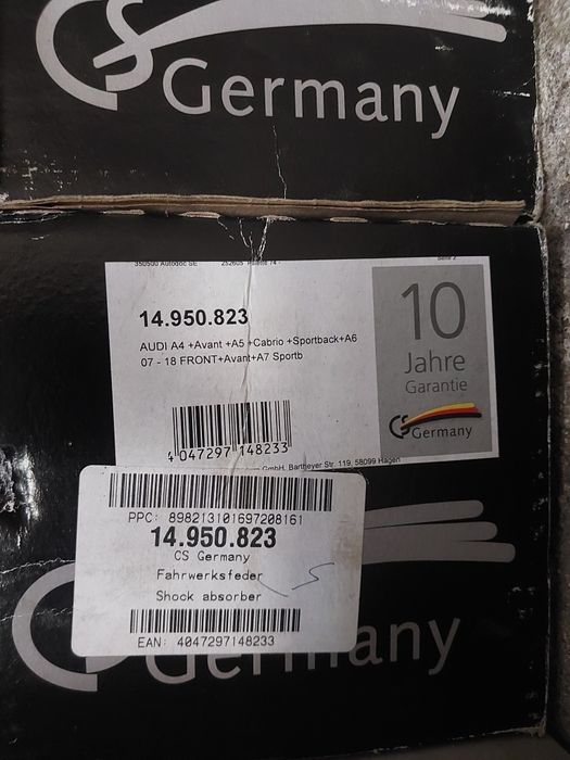 Molas Rebaixamento Audi A4 A5 A6 A7