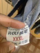 Casaco de ganga mulher XXXL “Wolf Blat”