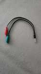 cabo audio in e audio out conversor