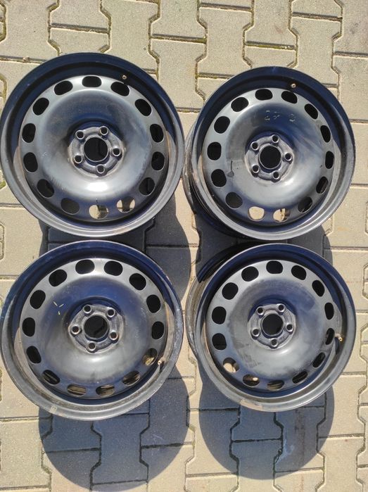 Felgi stalowe 16 Cali 5x100 6J ET.45 Śr.57mm Audi,VW,Skoda