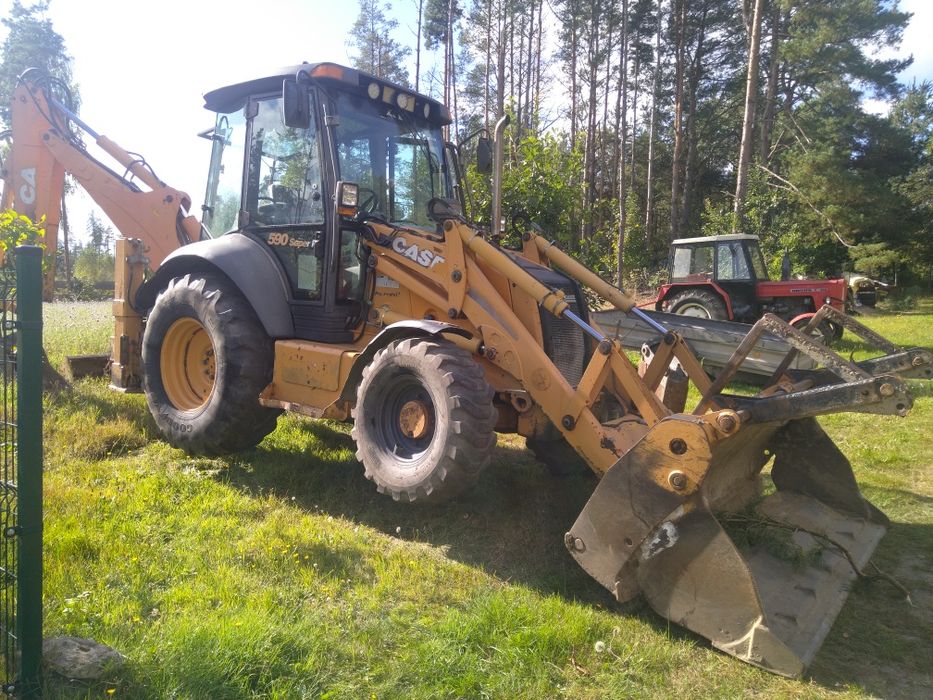 Koparko Ładowarka CASE 590