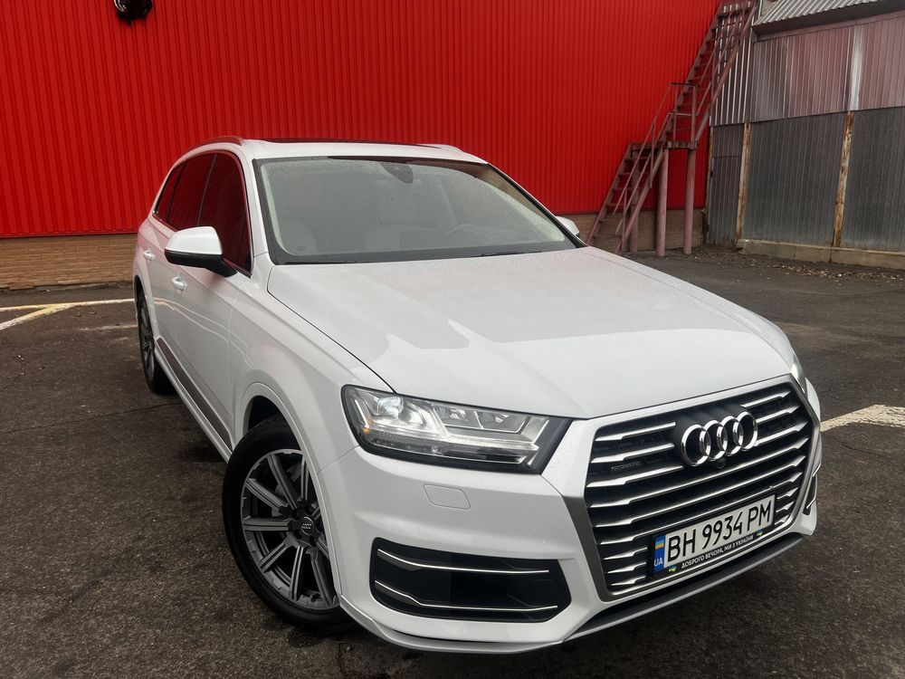 Audi q7 2017 prestige 3.0 tfsi 333hp пневма