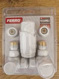 Ferro zestaw termostatyczny osiowy biały (ZTO30WH)