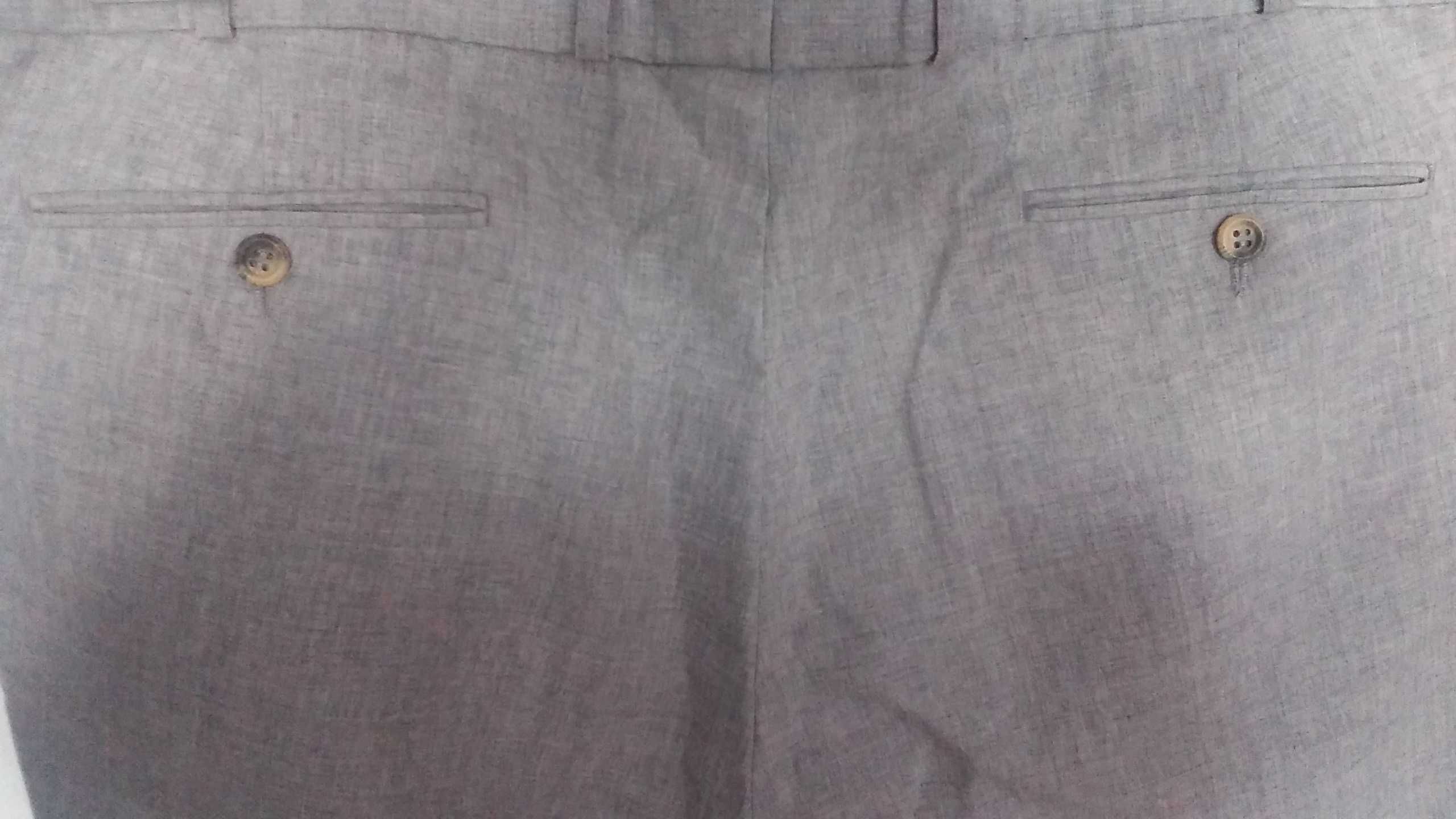 Spodnie wełniane, Gardeur, siwe,L/XL ?, wiosna, lato