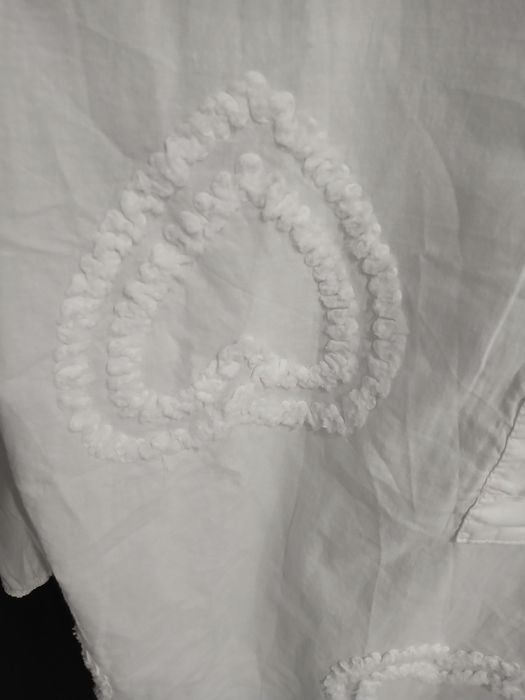 Biała koszula oversize damska