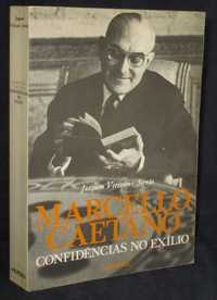 Livro Marcello Caetano Confidências no exílio 1985 Verbo