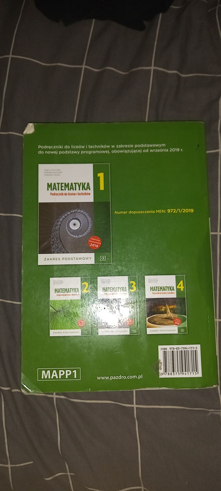 Podręcznik do matematyki 1