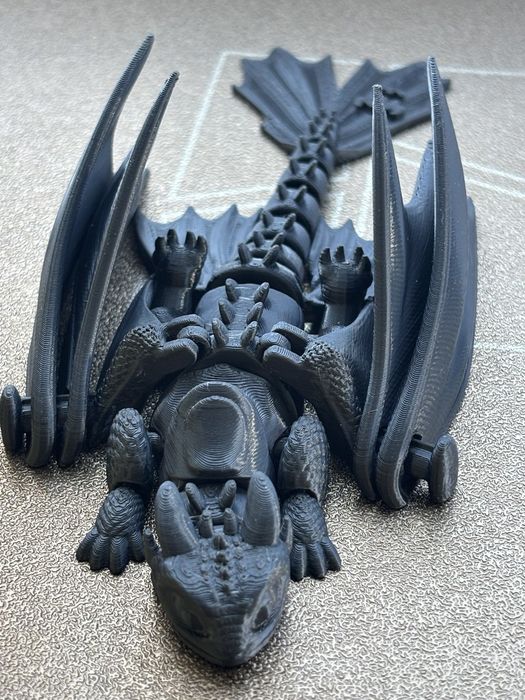 Фігурка Беззубика 3D друк