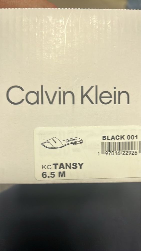 Шлопанці, шлепки, босоножки Calvin Klein 6.5