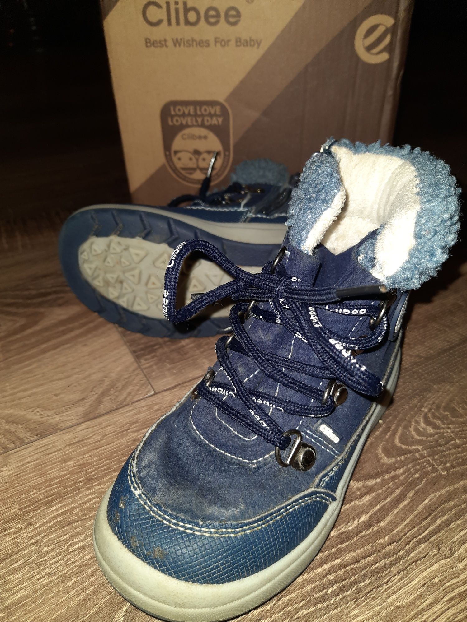 Buty zimowe sniegowce clibee rozm. 26- wkladka 17cm