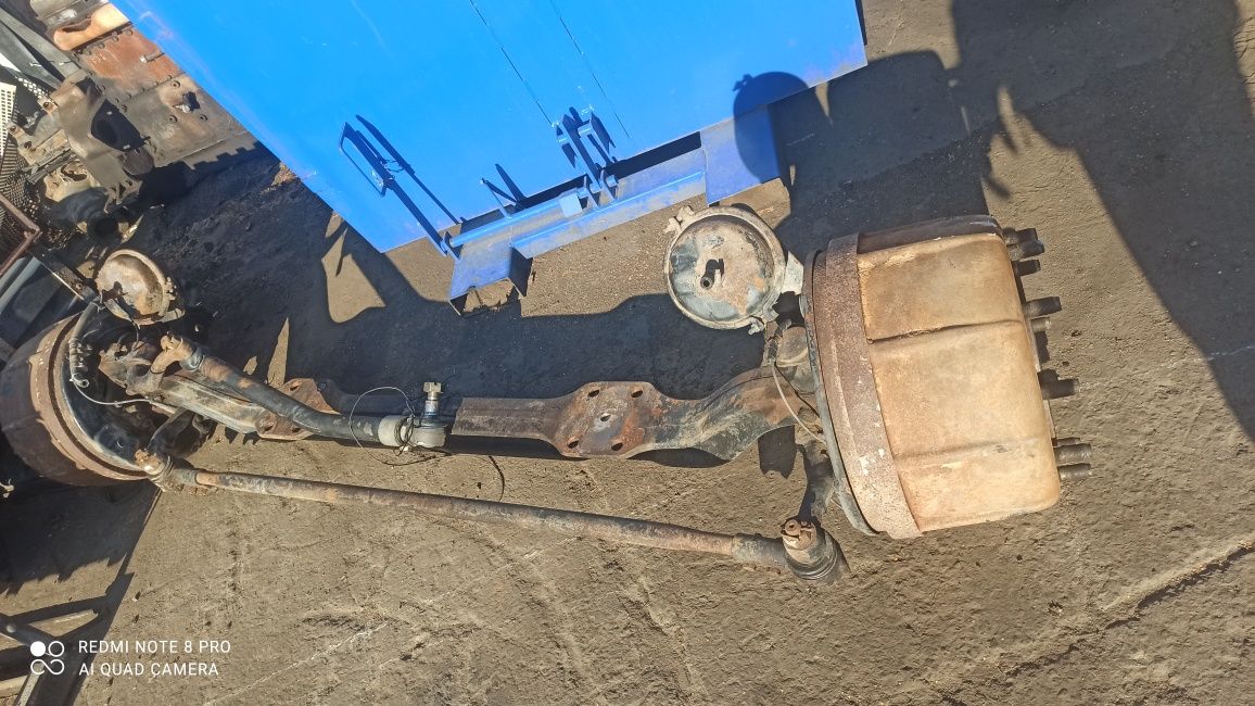 Przednia oś , belka Kamaz Euro 10 szpilek z 2008r ABS