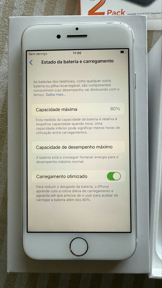 Iphone 8 64Gb, branco, exclente estado