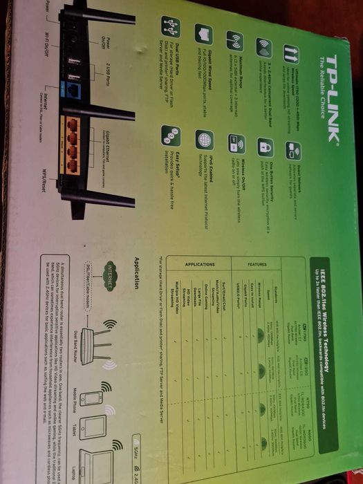 Router TP-LINK AC 1750 Archer C7