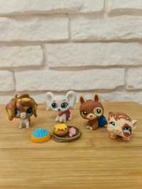 Littlest Pet Shop domowe pupile, 4 figurki