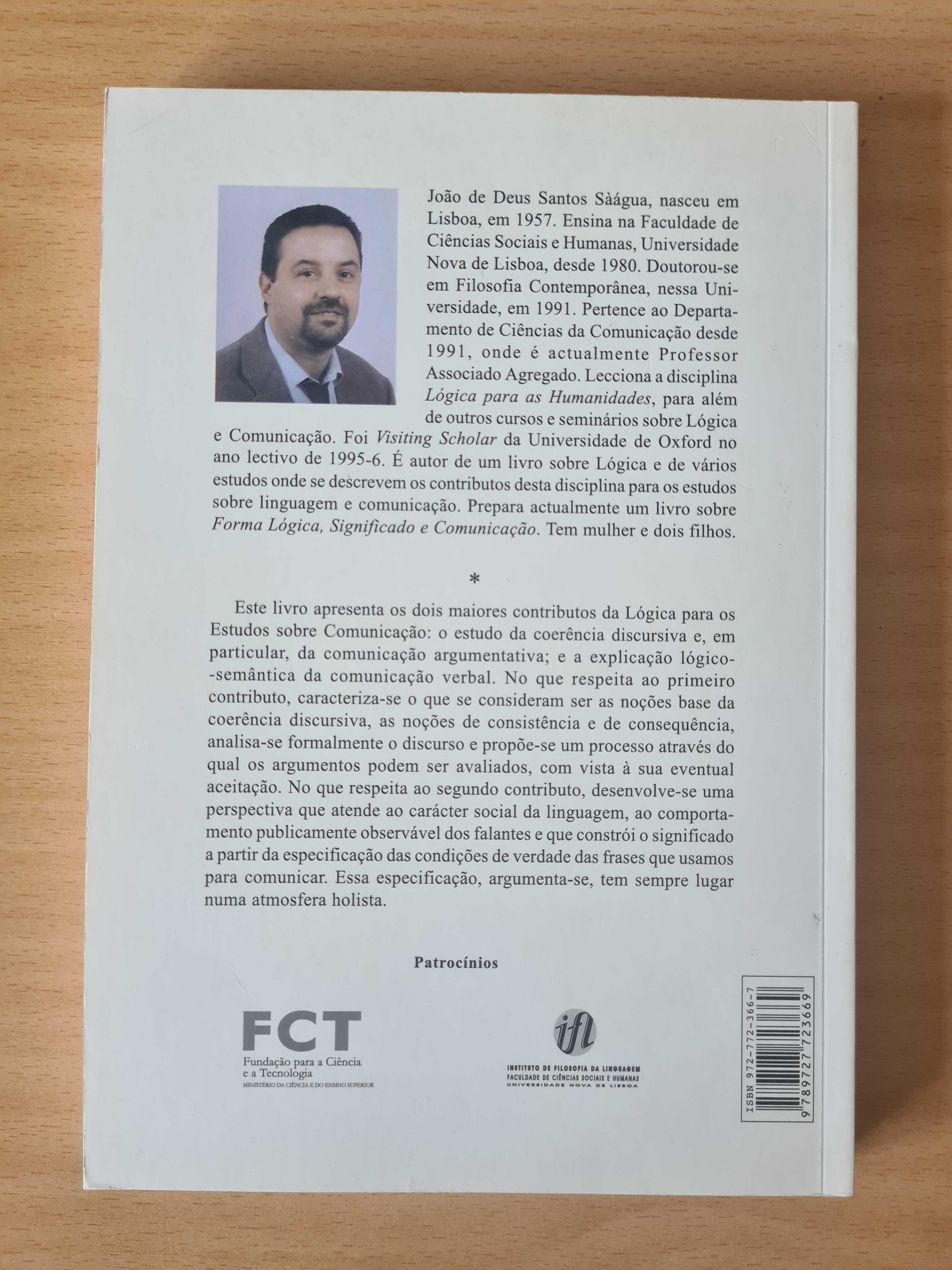 Livro "Lógica, Linguagem e Comunicação" de João Sàágua