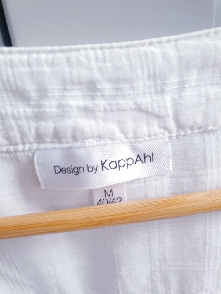 Biała koszula bluzka t-shirt oversize Kappahl 40 42