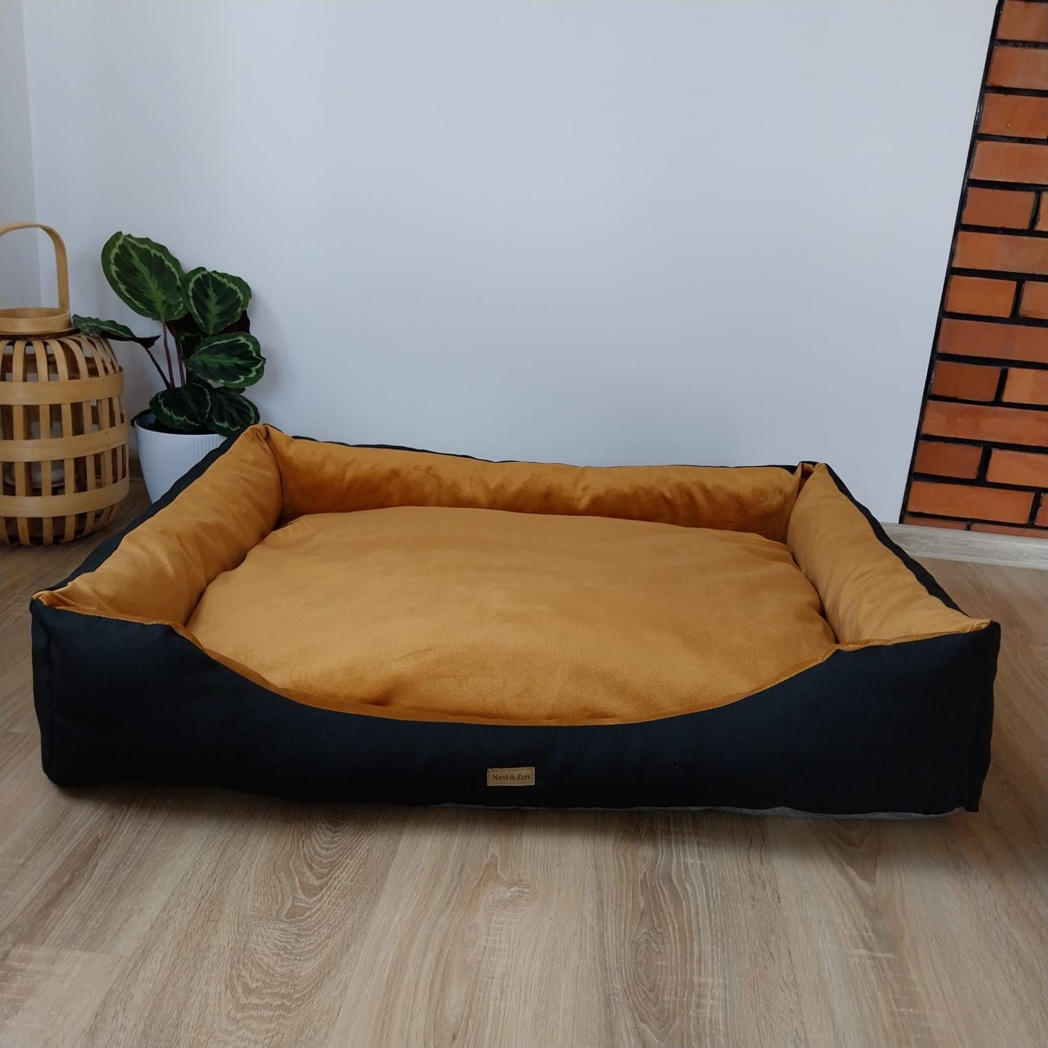 Królestwo dla psa w kolorze złota! – Legowisko XXL (unikat)