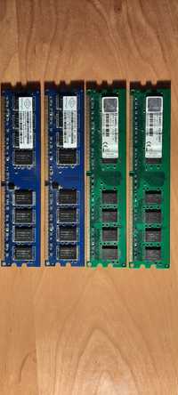 Kości DDR2 8GB  4X 2GB 100% Sprawne Zadbane