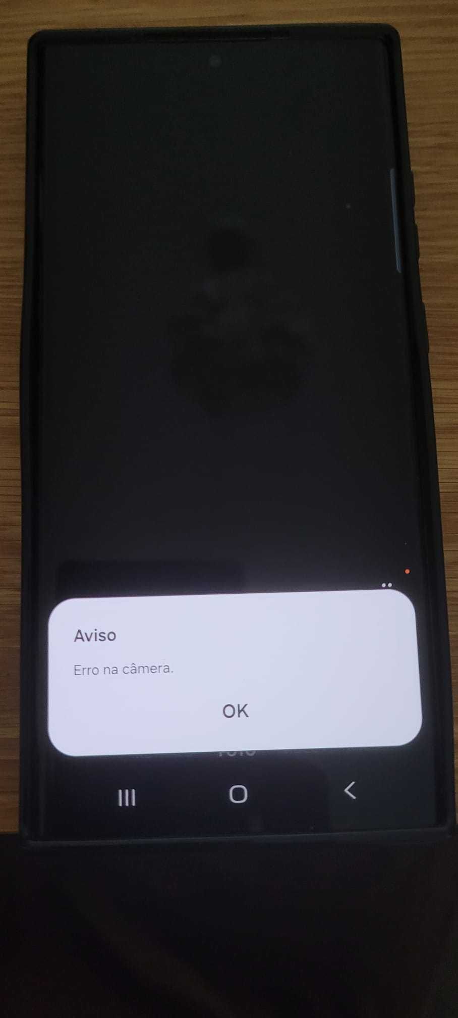 Samsung Galaxy S22 Ultra Preto (erro camera traseira)
