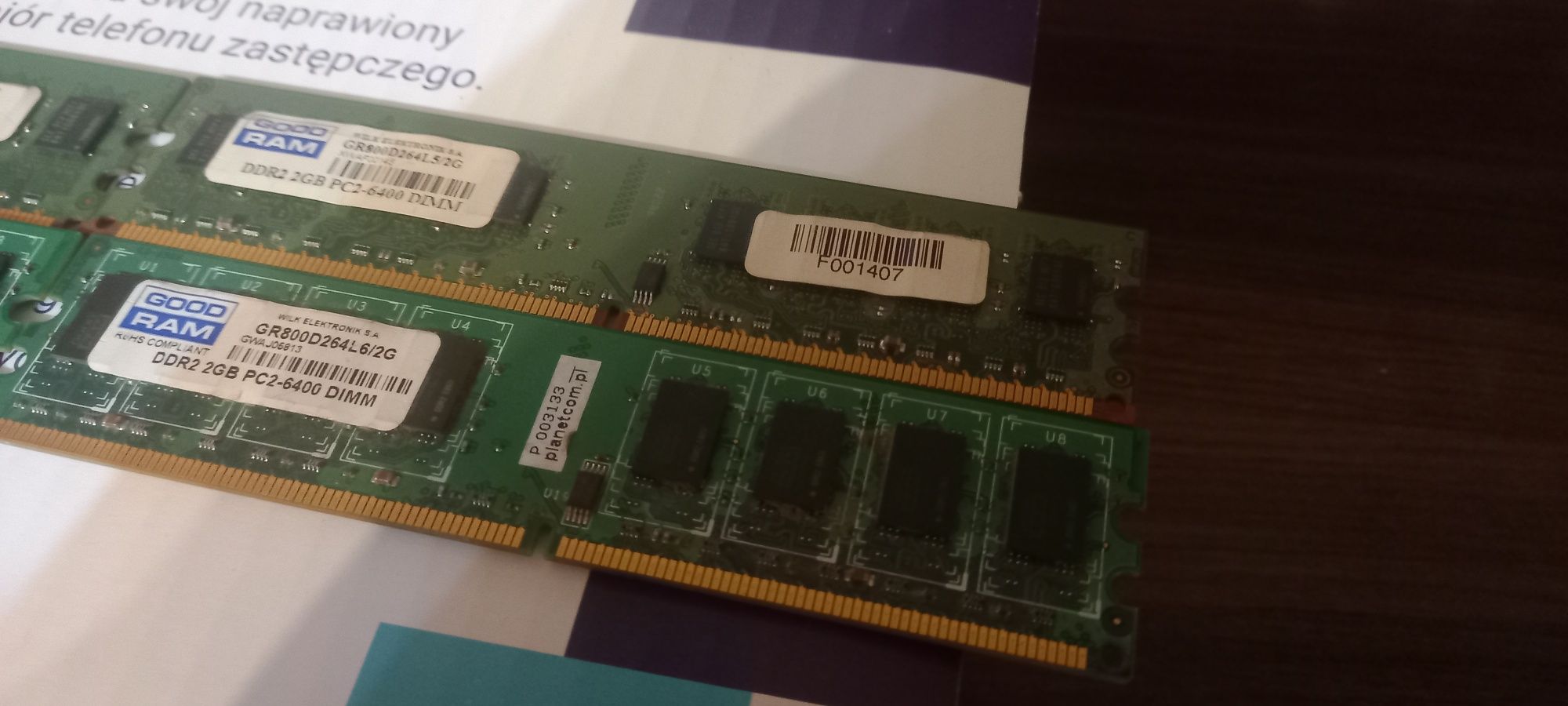 Godram 4x2gb  ddr2