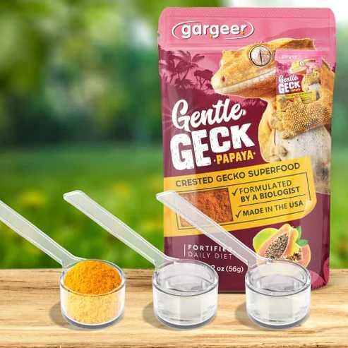 Gentle Geck Papaya 56g Pokarm karma Gekon jak Pangea Nutrition ORGINAŁ