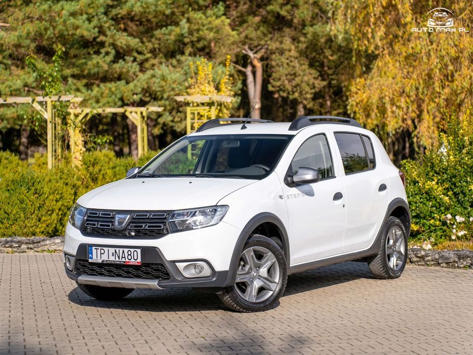 Dacia Sandero Stepway II 0.9 TCe 2019 Kamera Czujniki Android Auto Apple CarPlay