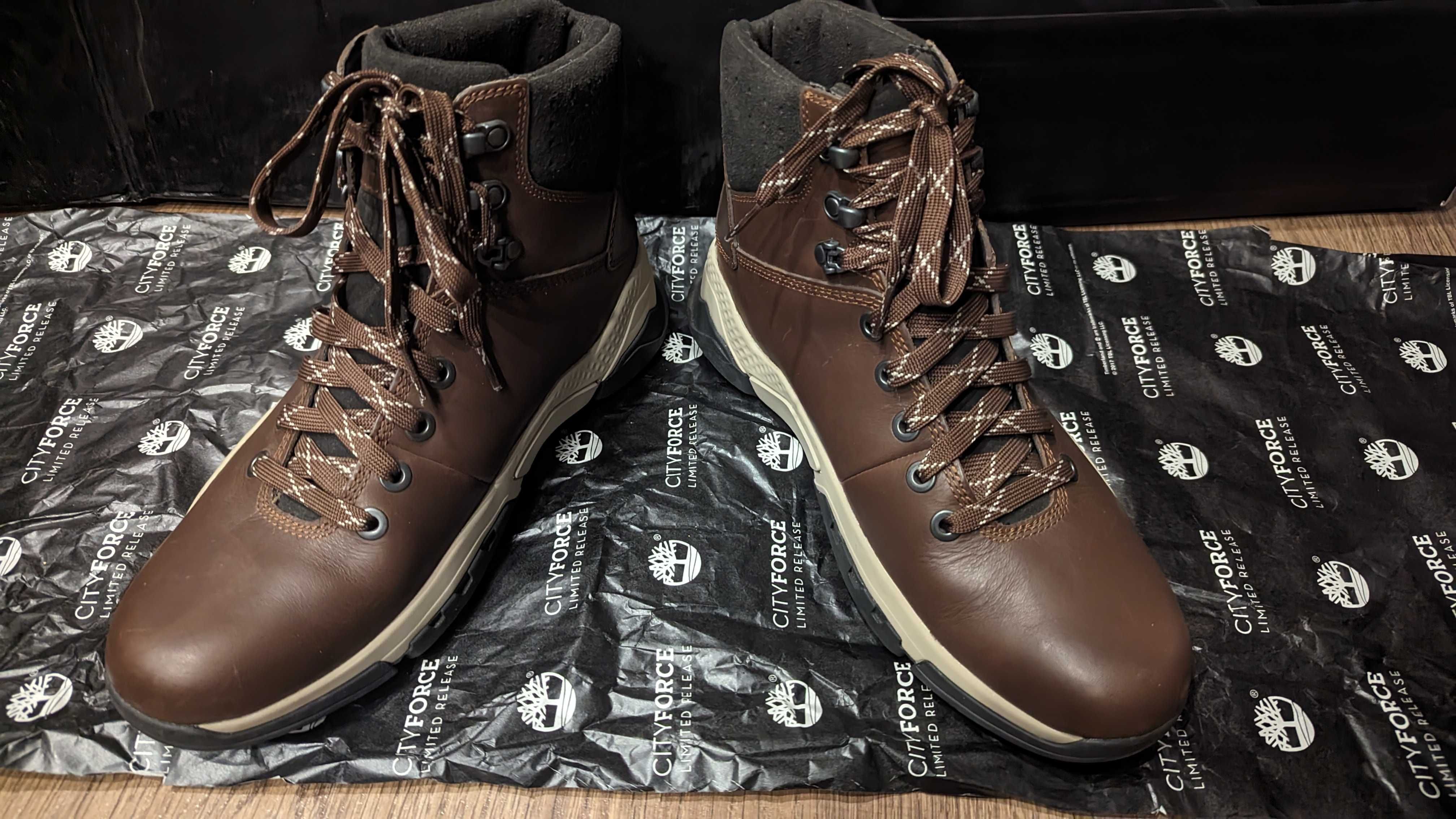 Ботинки Мужские Timberland CITYFORCE A1QZD кожаные Limited Edition