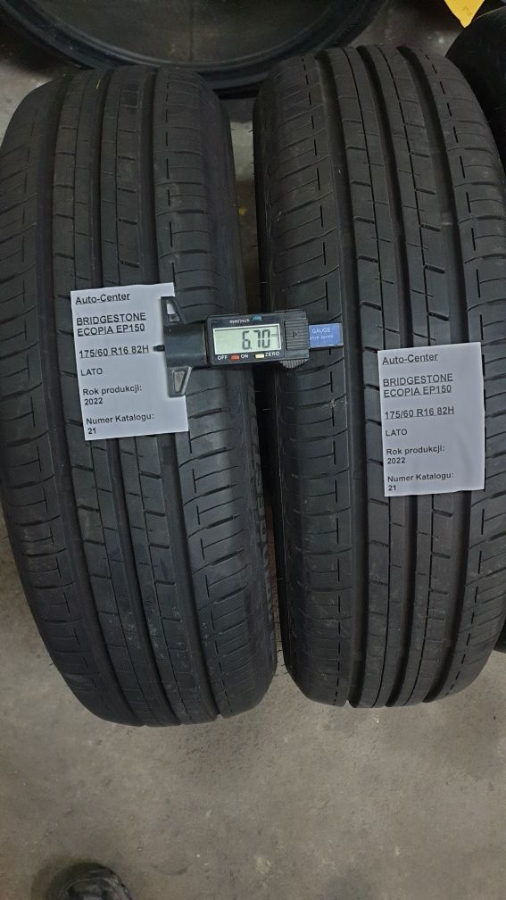 Opony Letnie Lato 175/60R16 82H Bridgestone Ecopia EP 150