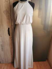 Sukienka maxi dusty blue NLY Eve 42