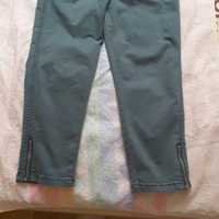 Spodnie zielone yesica c&a rozmiar EUR 36 dzinsowe damskie