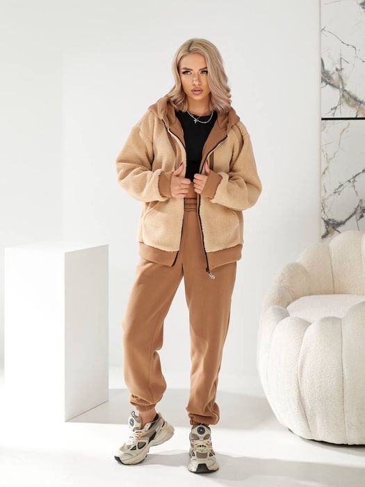 Жіночий костюм дуже теплий хутро тедді