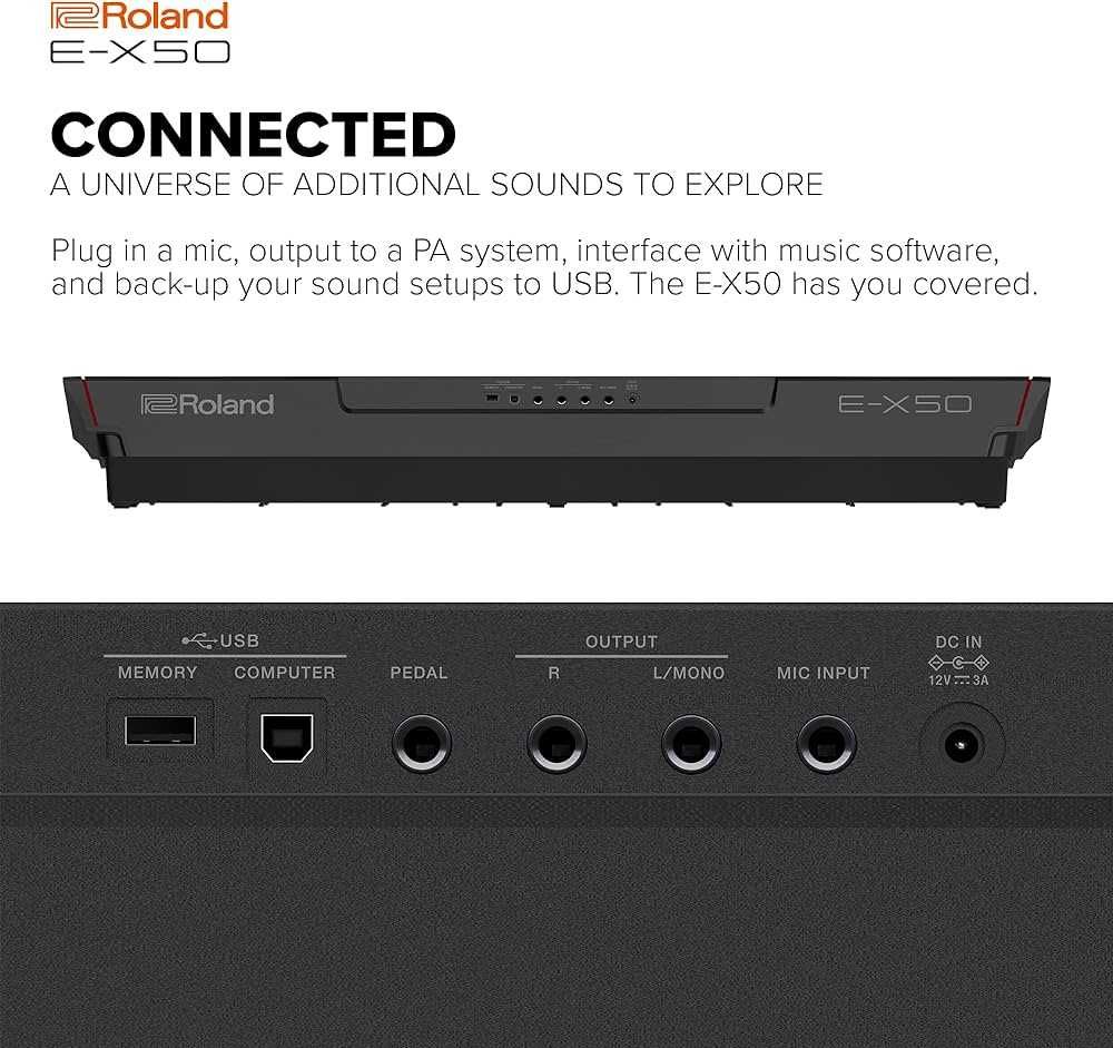 Roland E-X50 keyboard aranżer - Nowość 2024 - sklep Warszawa