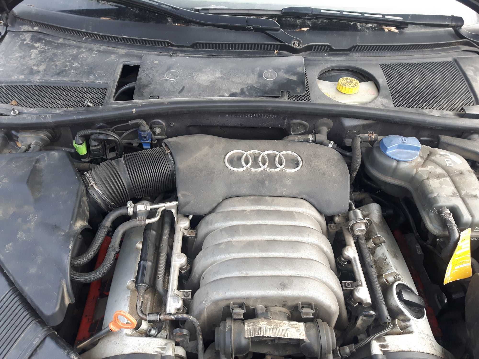 AUDI A6 c5 3,0 B automat 01 r Maska , LY5X silnik , skrzynia i inne