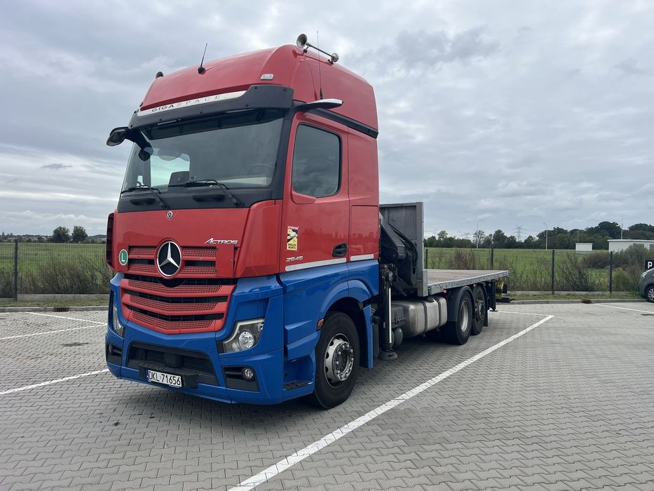 Mercedes-Benz Actros 2545  Mercedes Actros 2545 MP5 + HIAB 302 - 16m